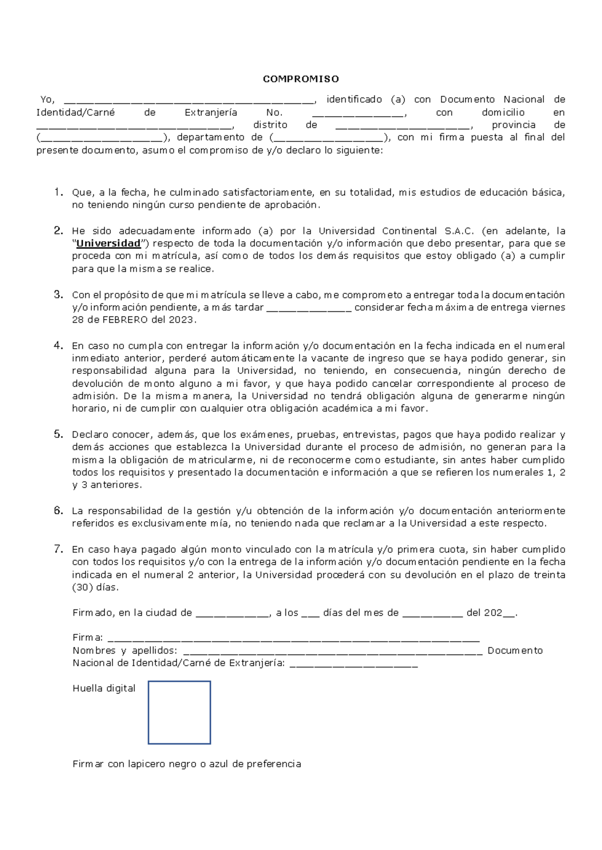 Compromiso ADM febrero 2023. final - COMPROMISO Yo