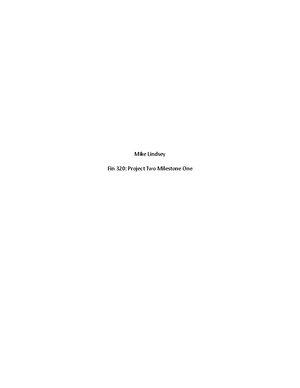 Fin 320 Module Five Activity - Mike Lindsey Fin 320 Module Five ...