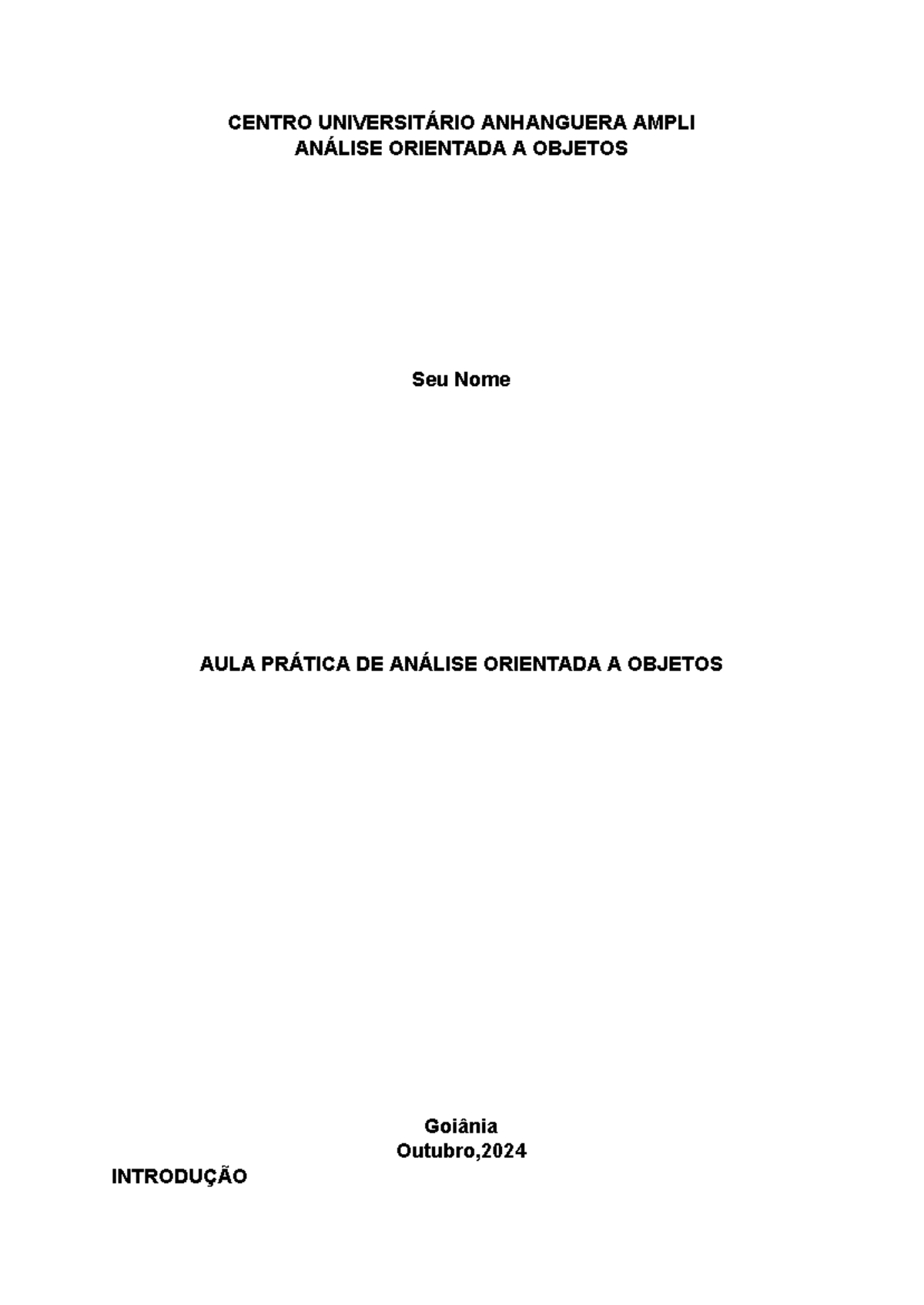 AULA PRÁTICA: Análise Orientada a Objetos - Diagrama de Classes - Studocu