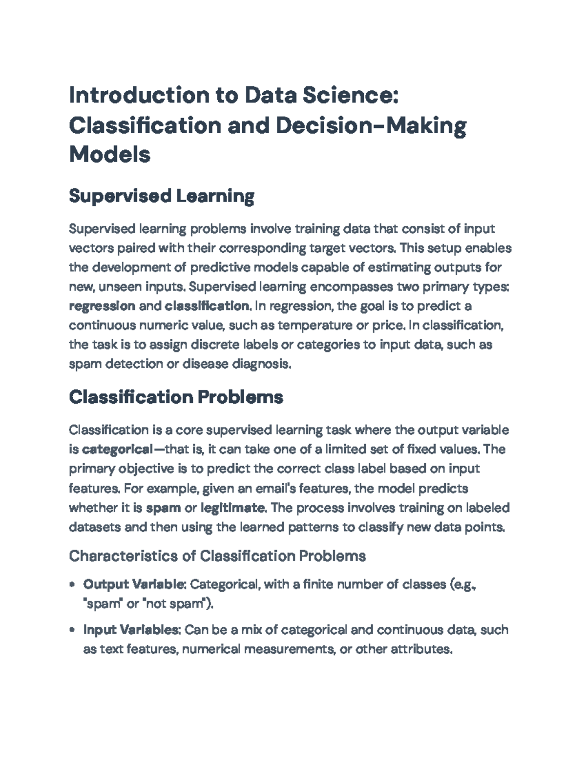 Classification Techniques in Data Science: Overview and Applications ...