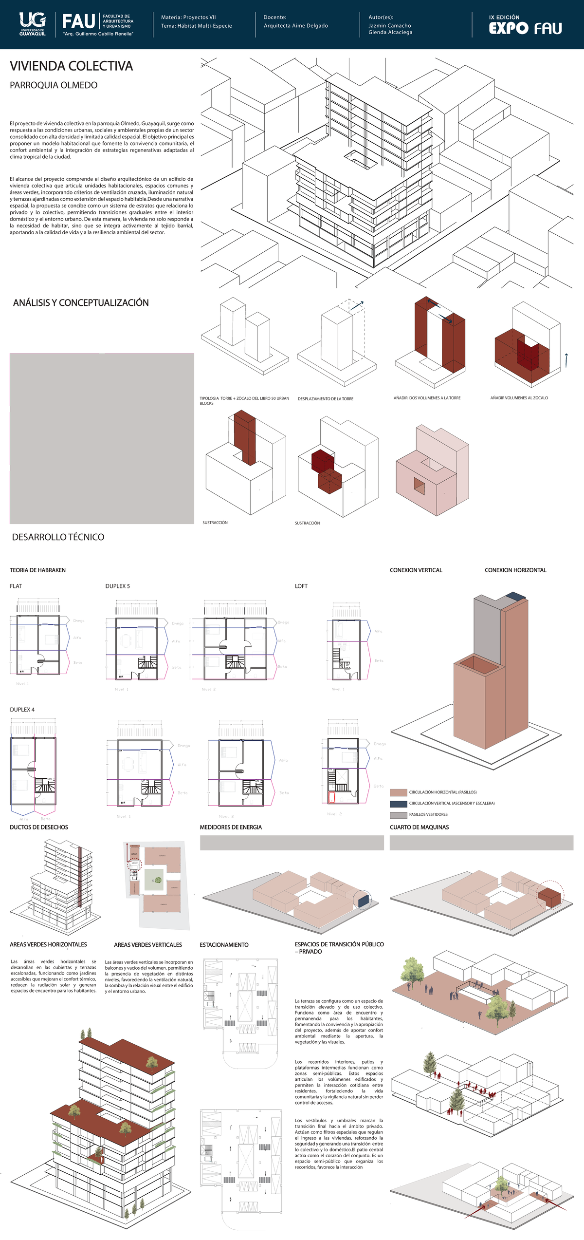 Avance 1: Proyecto de Vivienda Colectiva - Proyectos VII - Studocu