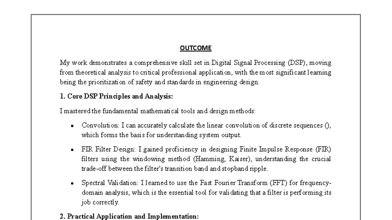 DSP Skills and Applications: Safety, Standards, and Implementation ...