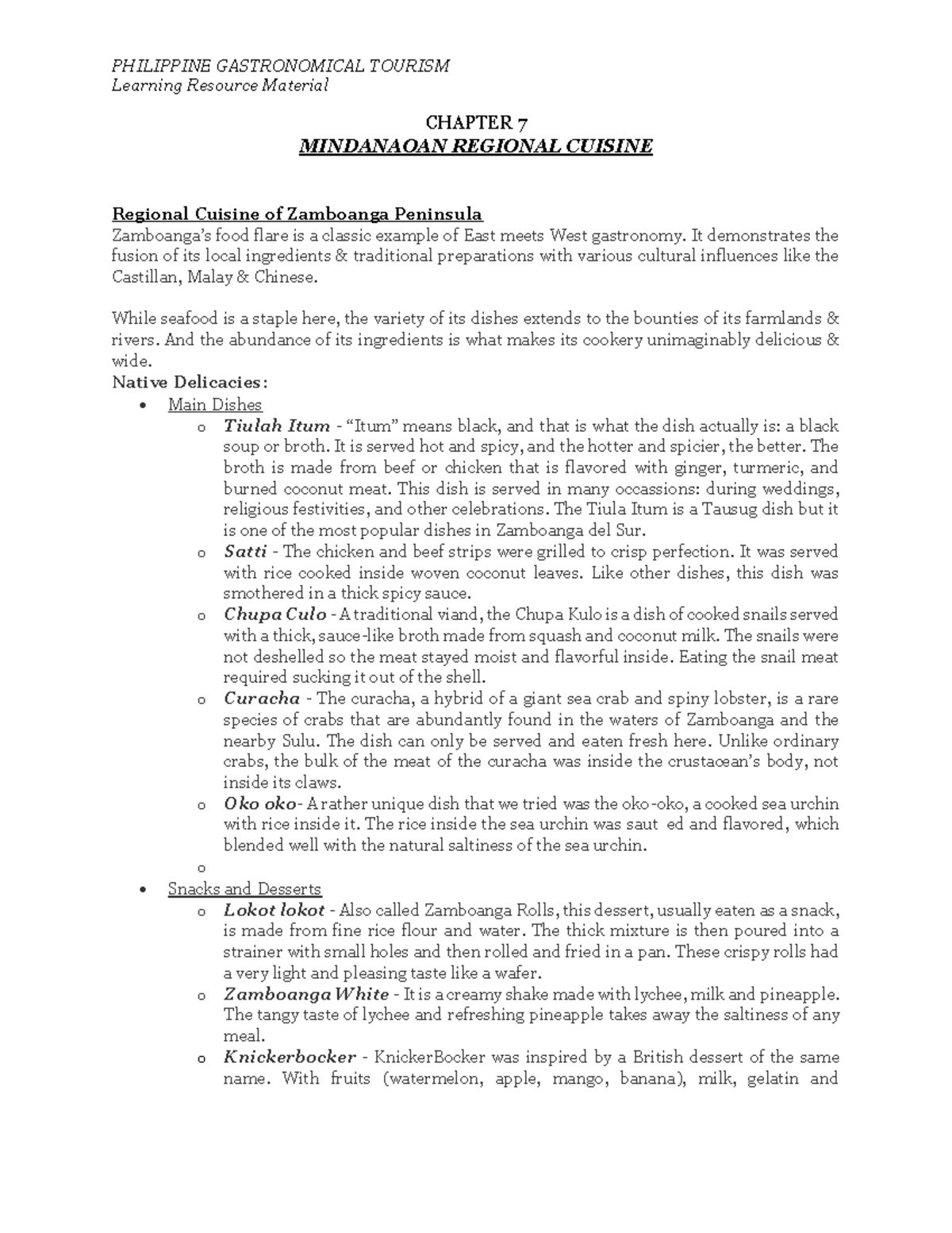 Chapter+7 - happy aral - Learning Resource Material CHAPTER 7 ...