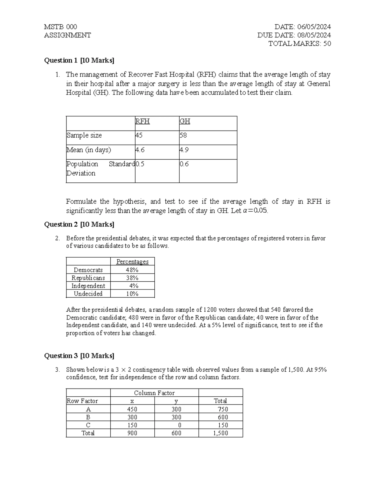 Practice papers for statistics and analytics (STAT 101) - Studocu