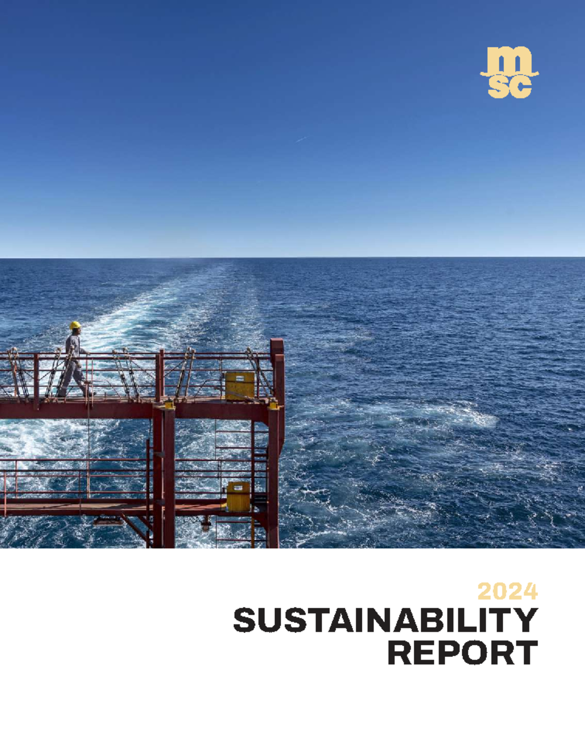 2024 MSC Sustainability Report: Navigating Towards a Greener Future ...