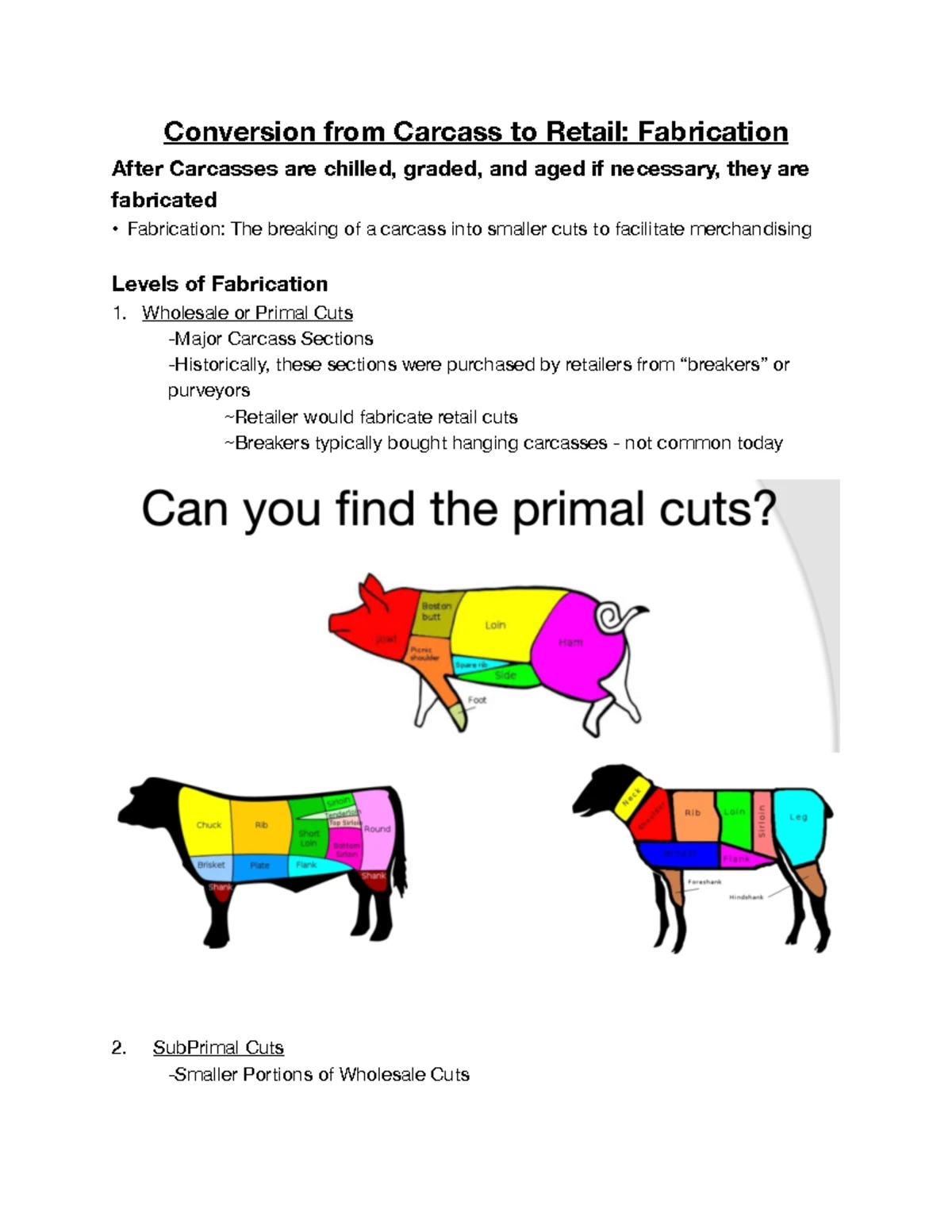 Haccp - Lecture Notes from Slides w/Professor Vogel - HACCP What is ...
