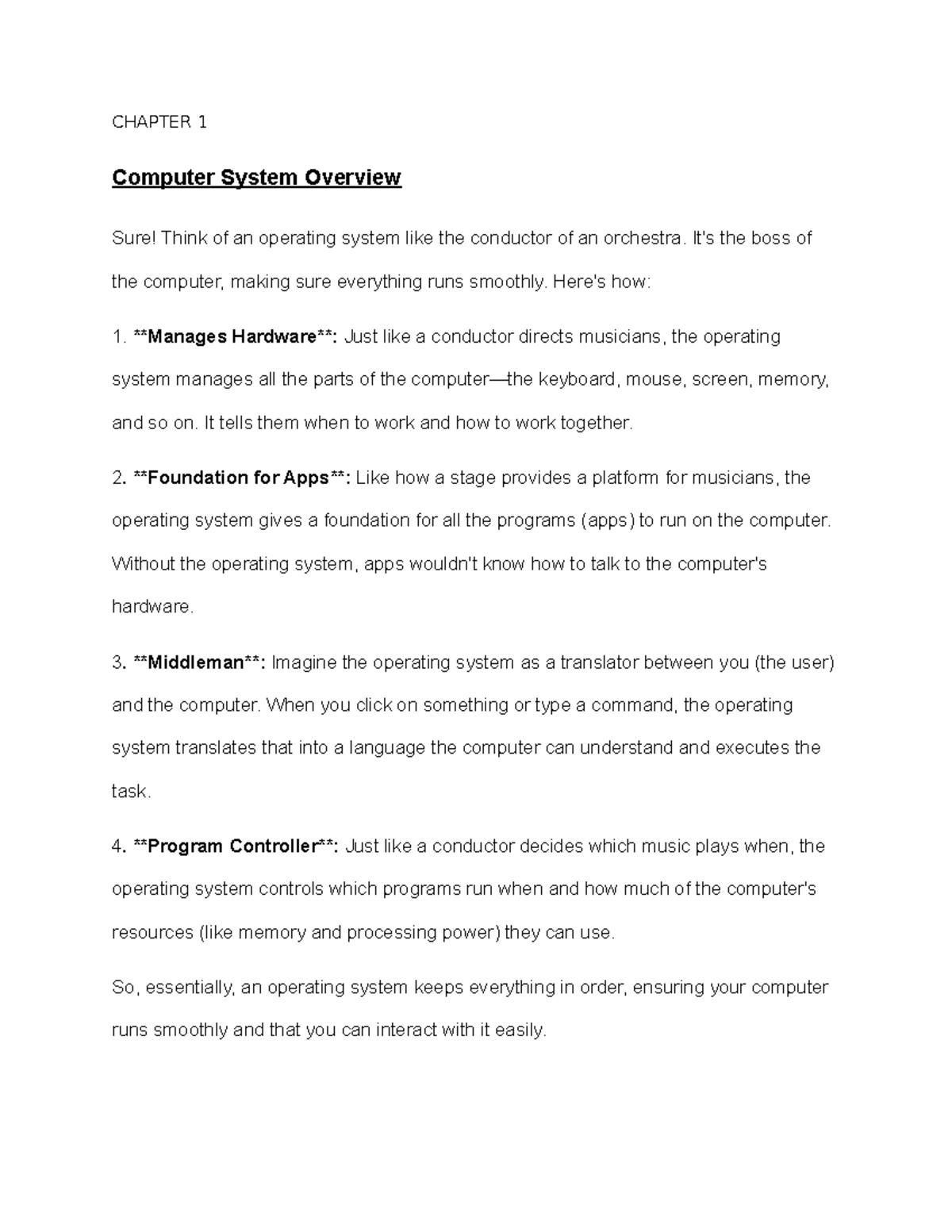 Chapter 1 Summary Notes - Introduction to Computer Networking - Studocu