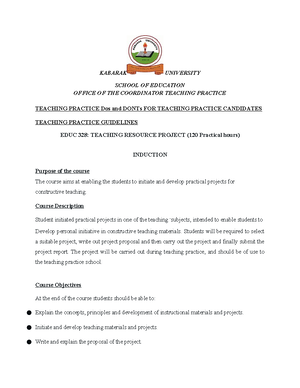 TP FILE Formatting - GUIDLINES FOR TP - TEACHING PRACTICE FILE ...