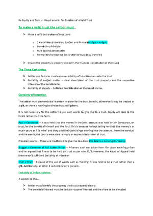 Large Group two - 2021 - EQUITY AND TRUSTS LARGE GROUP 2 Student Guide ...
