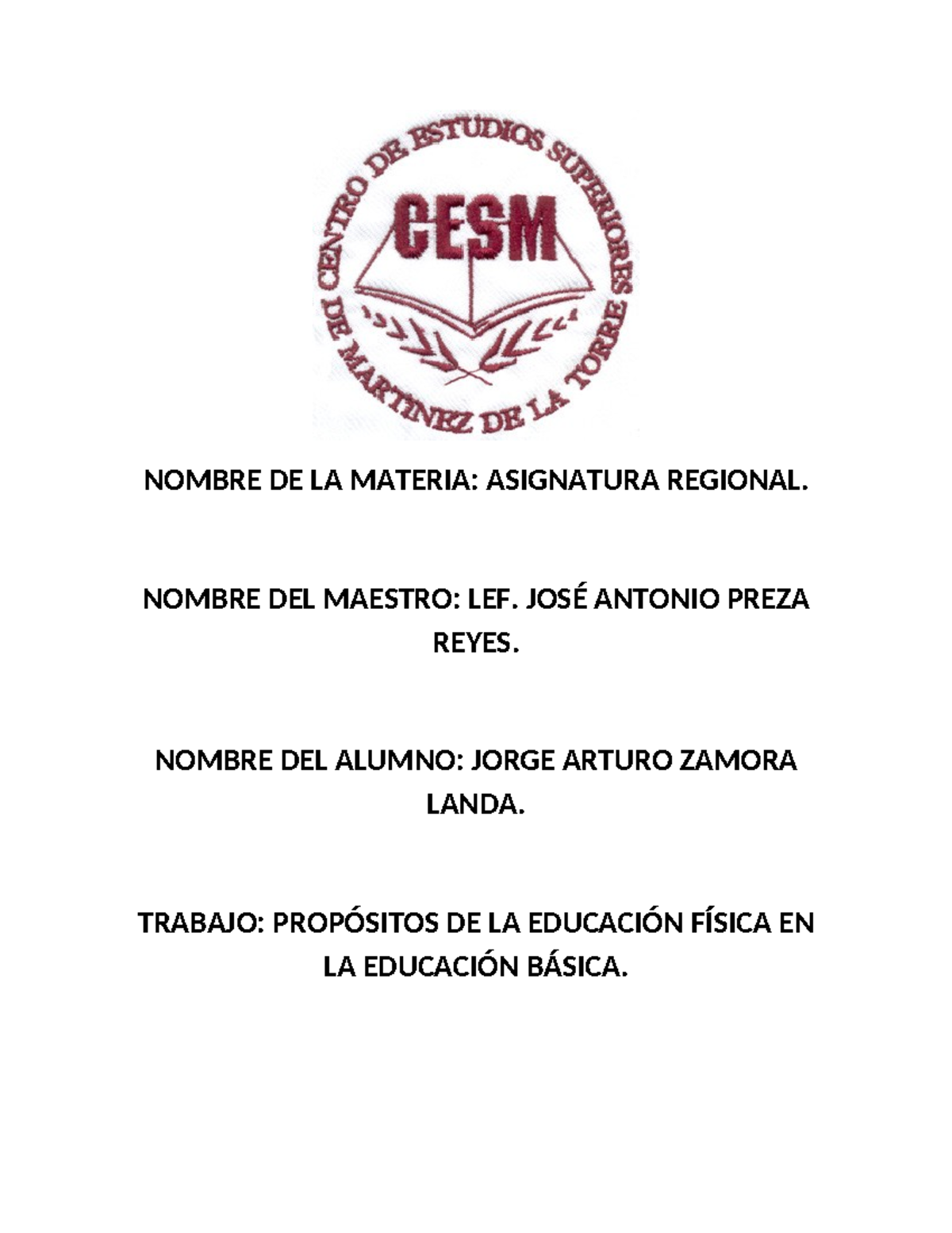 Propósitos de la Educación Física en la Educación Básica - Studocu