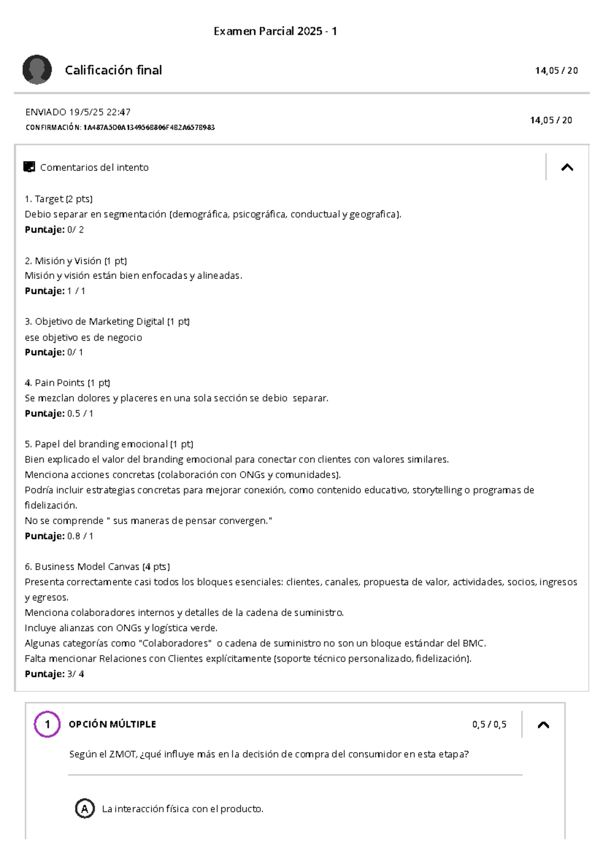 Examen Parcial 2025: Análisis de Marketing y Ventas Técnicas - Studocu