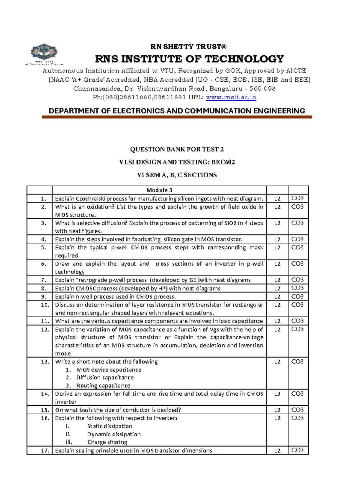 BEC602 - Module 5 Part 2: Structured VLSI Design and Testing Overview ...