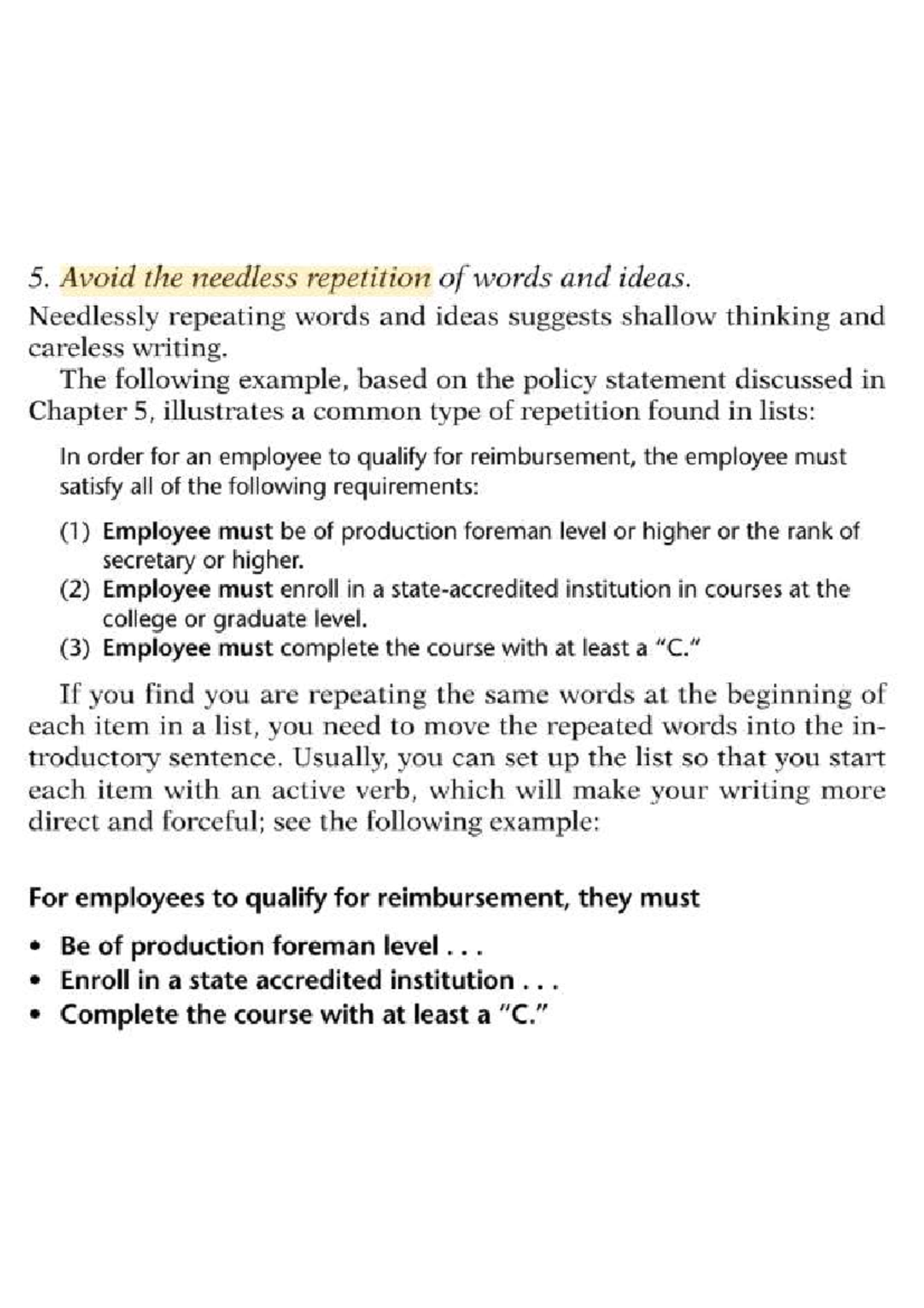 Avoiding Repetition in Writing: Tips & Examples for Clear Communication ...