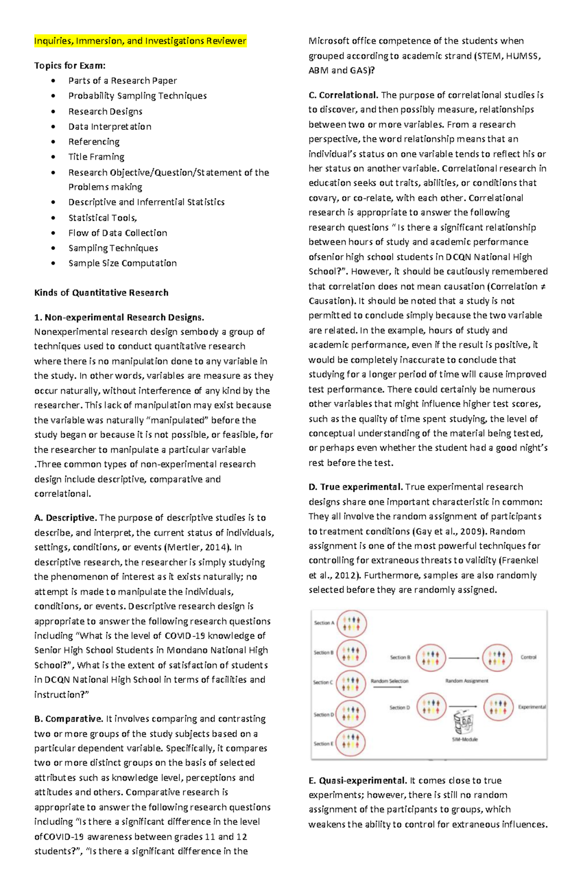 3Is-Reviewer - REVIEW - Inquiries, Immersion, and Investigations ...