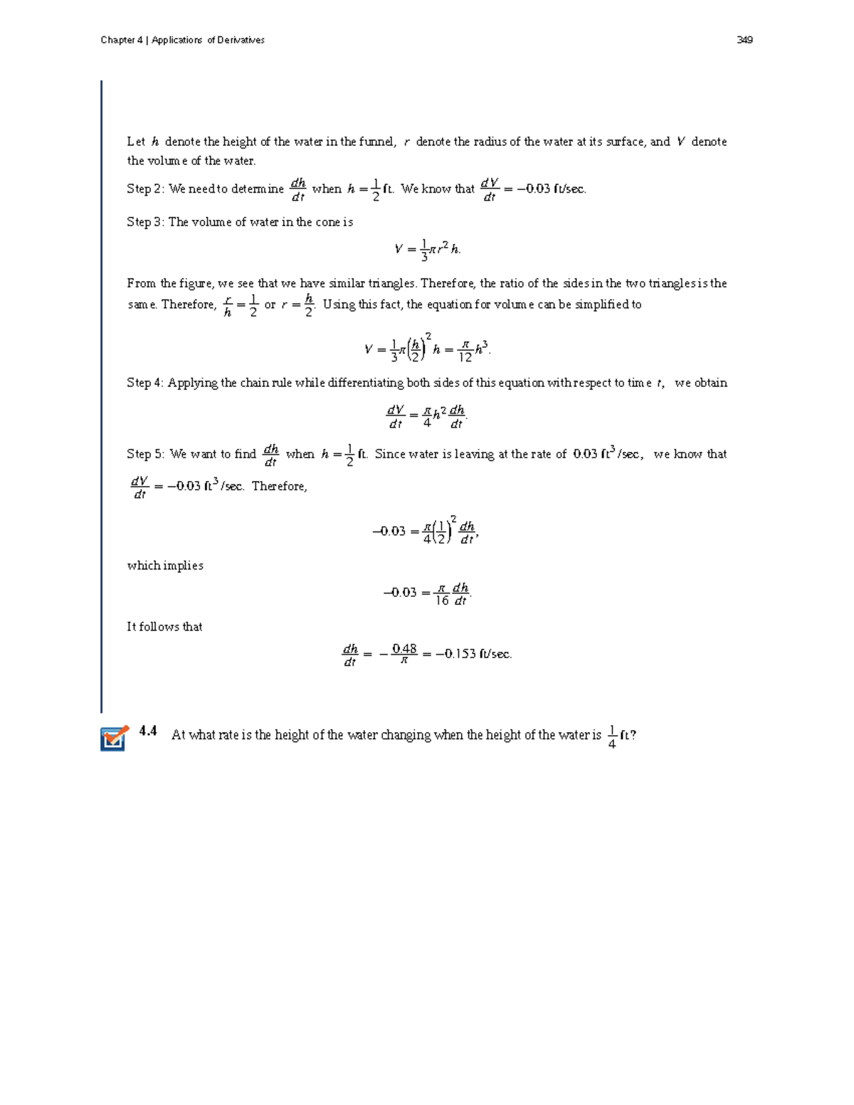 Calculus Volume 1 - Part 179: Chapter 4 Applications of Derivatives ...