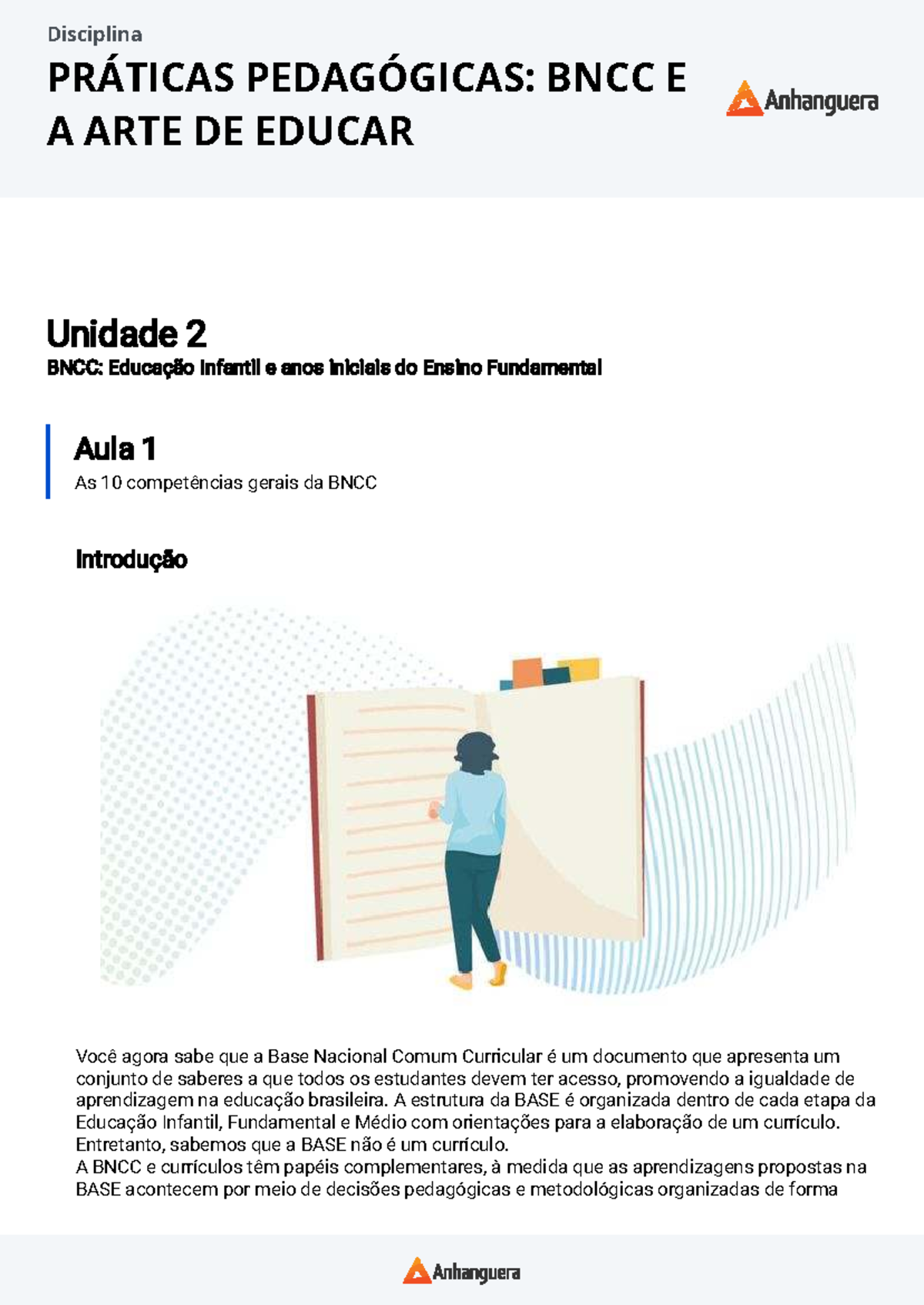 Práticas Pedagógicas: BNCC e as 10 Competências Gerais - Unidade 2 ...