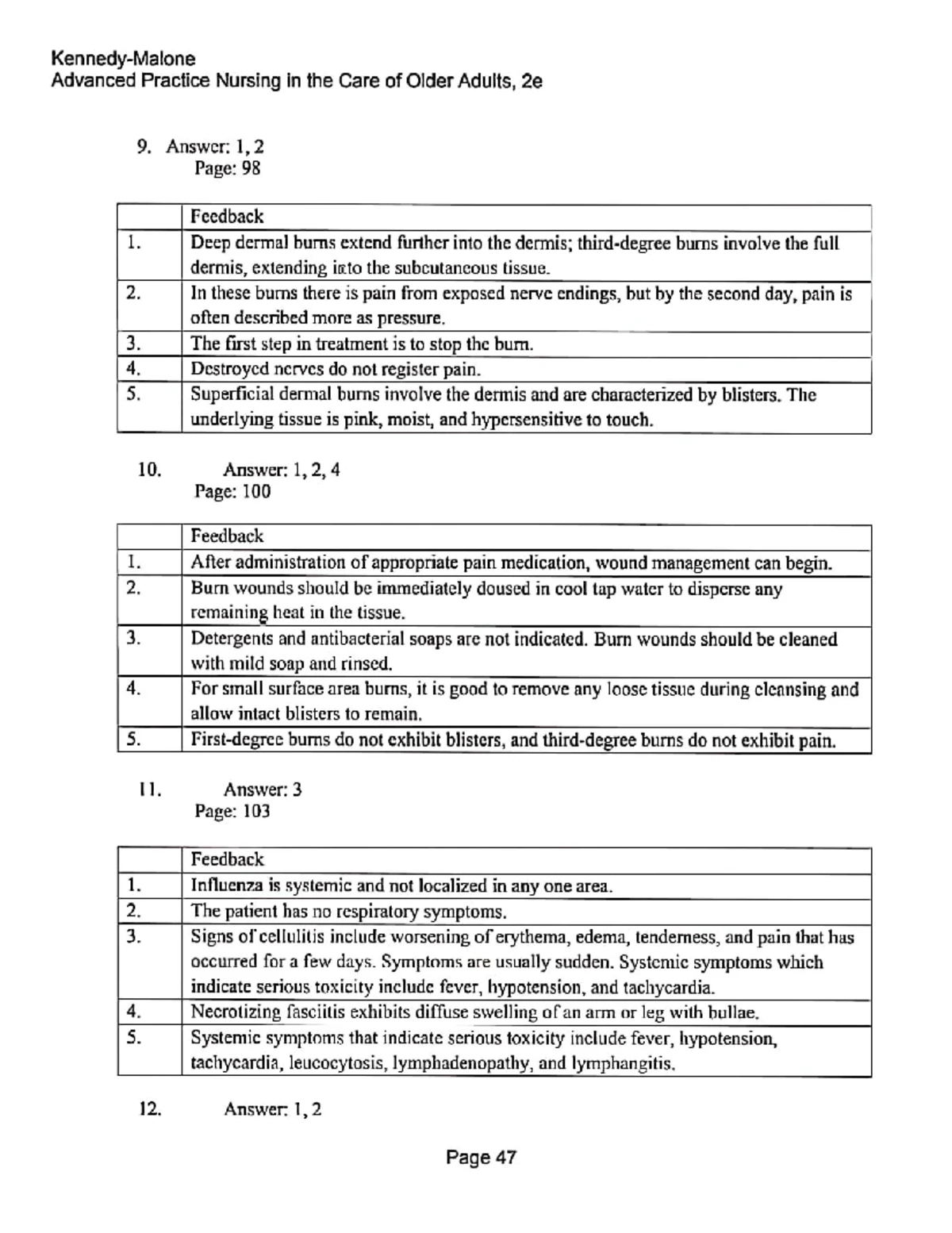 Advanced Practice Nursing: Care of Older Adults - Quiz 92 - Studocu