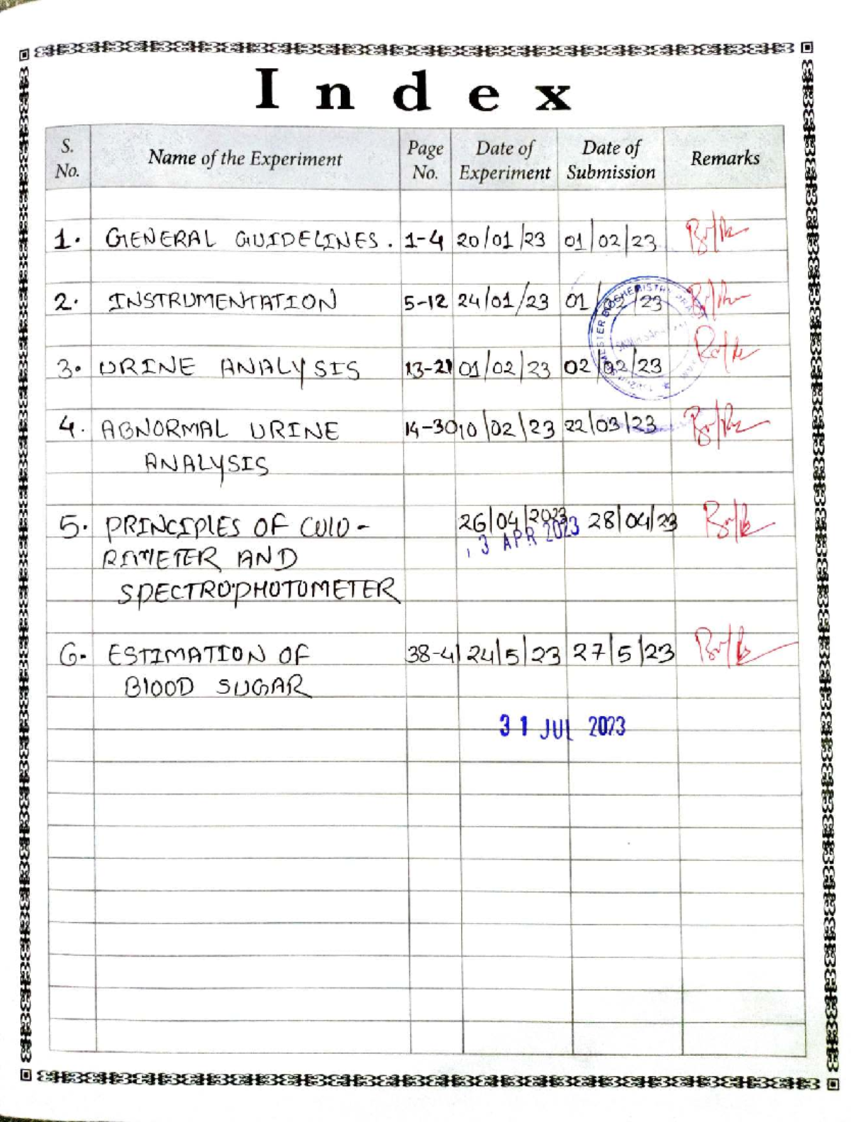 Laboratory Safety and Instrumentation Guidelines - Lecture Notes ...