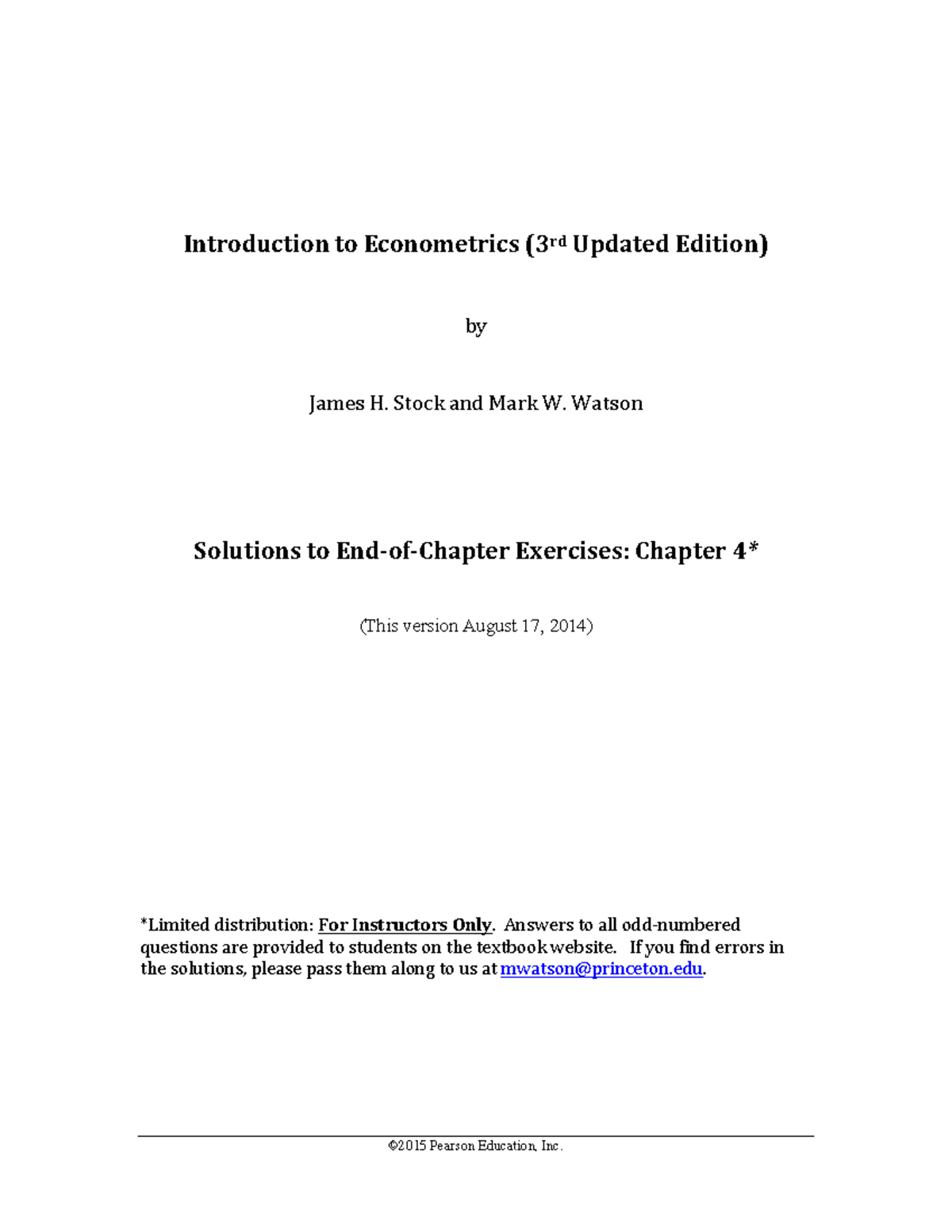 Introductory Econometrics for Finance: 9781107661455