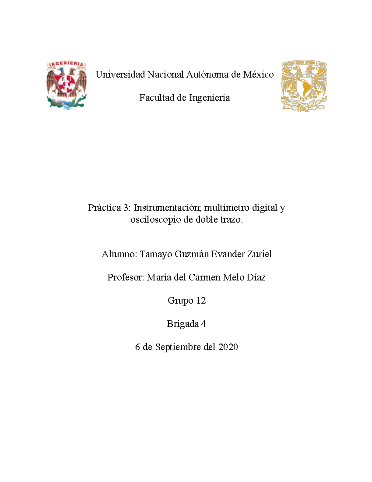 Práctica 3 electricidad y magnetismo melo diaz - Document Preview