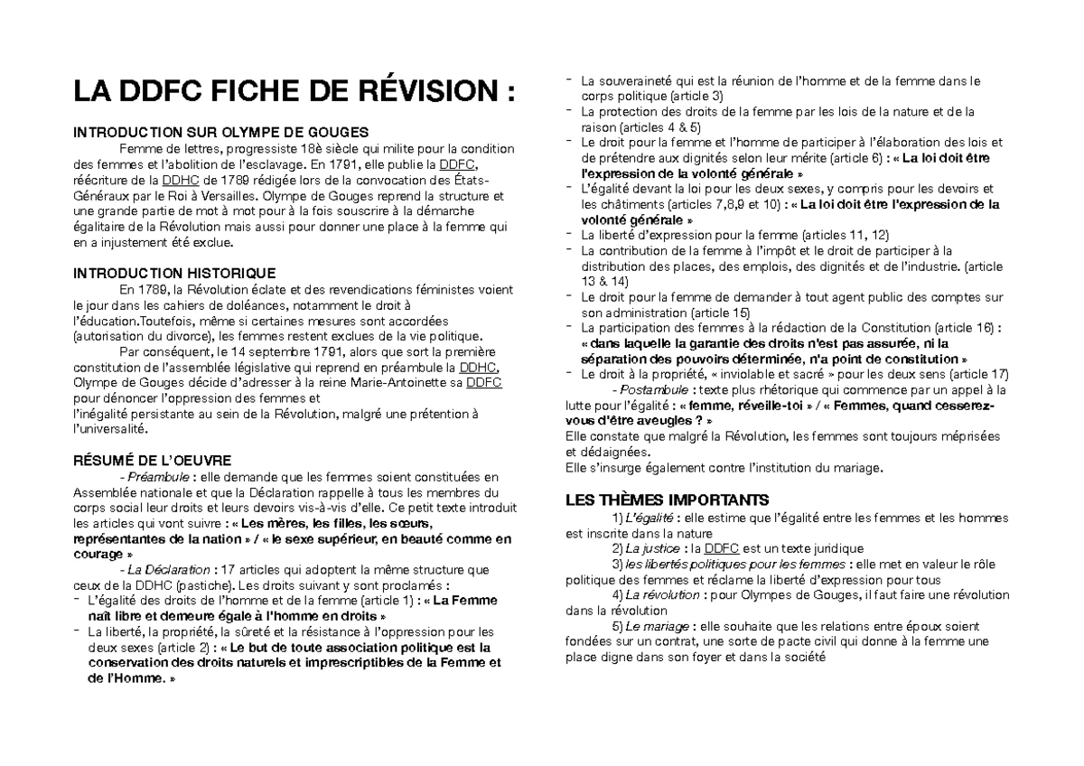 Fiche De Révision Manon Lescaut Dissertation Fiche de Révision sur Manon Lescaut - Analyse et Thèmes Principaux