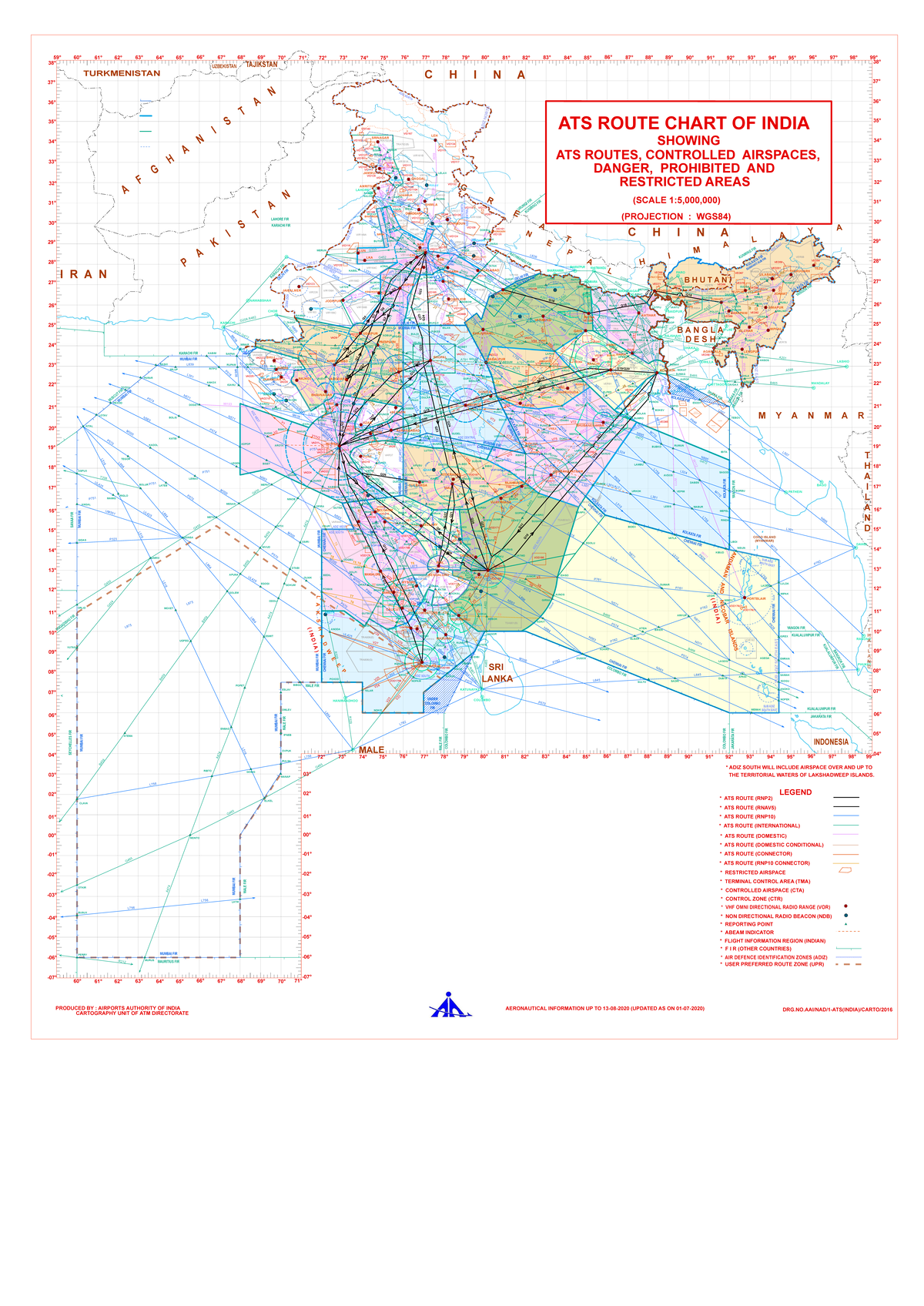 IFR ATS Route Chart for VID101, VID135, and VID135 ADIZ - Studocu
