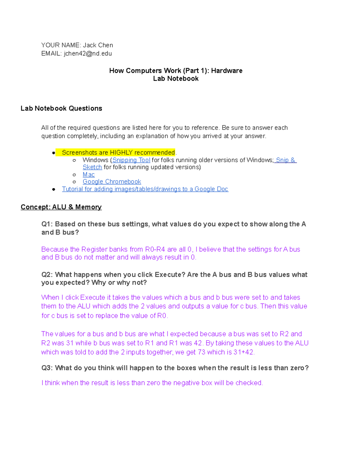 Computer Hardware Lab Notebook Jack Chen - Deprecated API usage: The ...