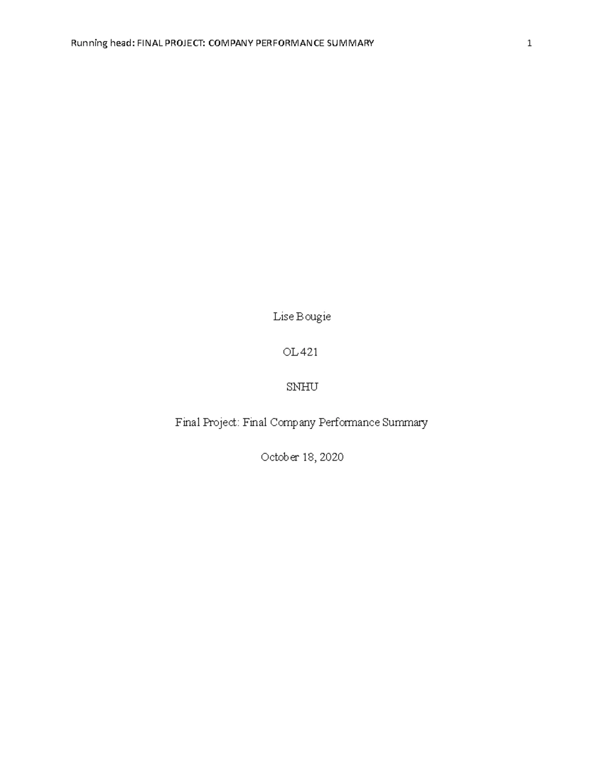 FIN 550 Final Project Milestone 4: Macroeconomic Implications for ...
