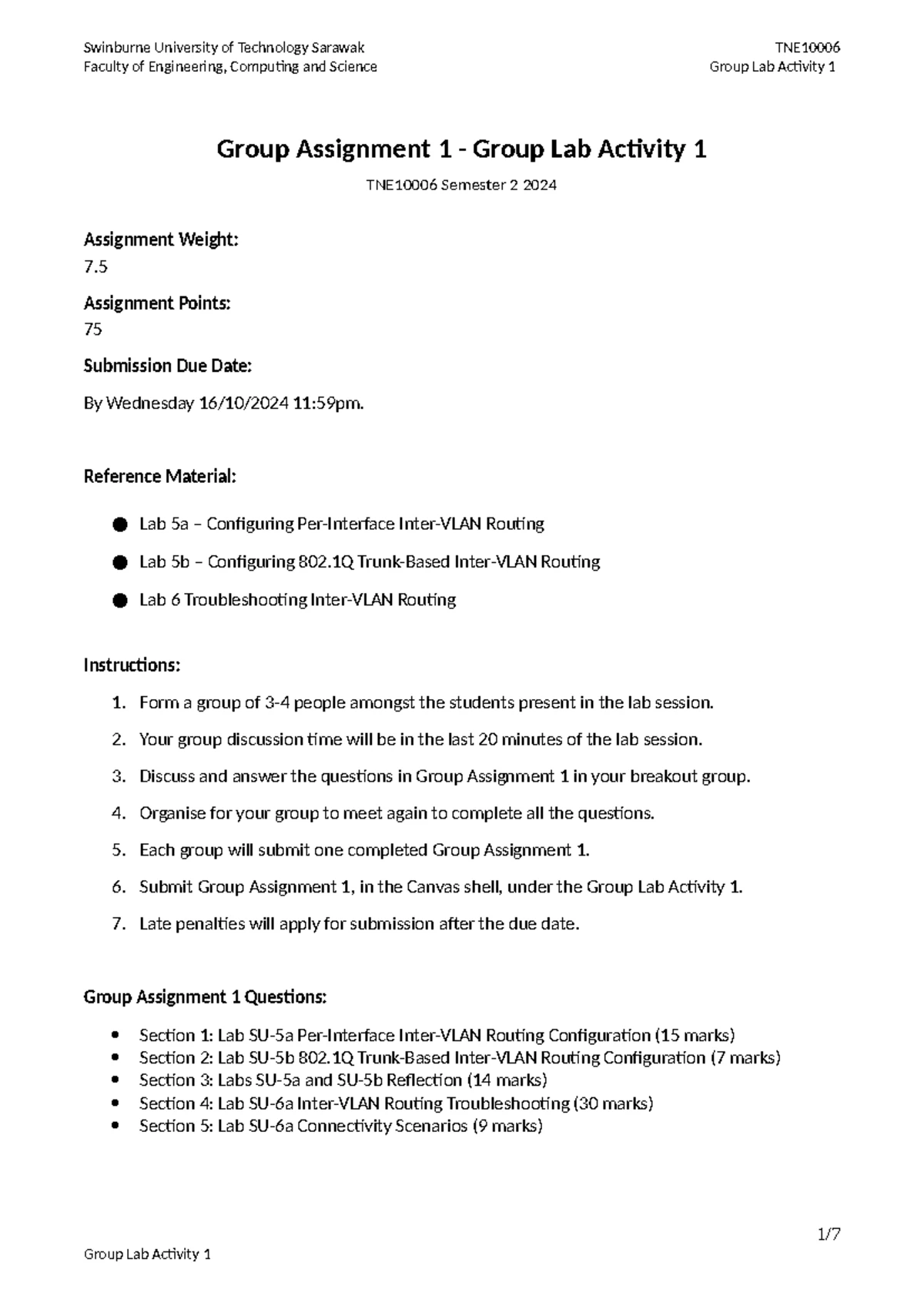 TNE30003 Lab 2 - DSB Modulation and Detection Experiment Report - Studocu