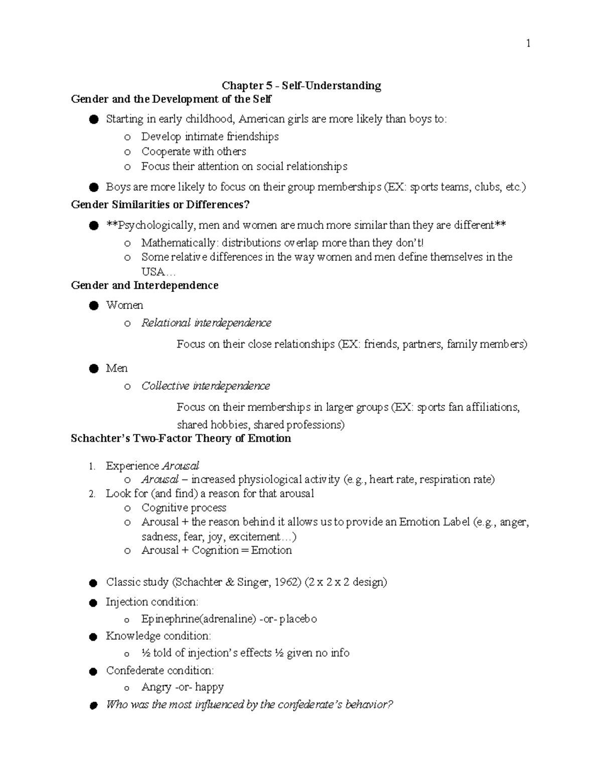 Chapter 5 - Gender Development and Learned Helplessness in Psychology ...