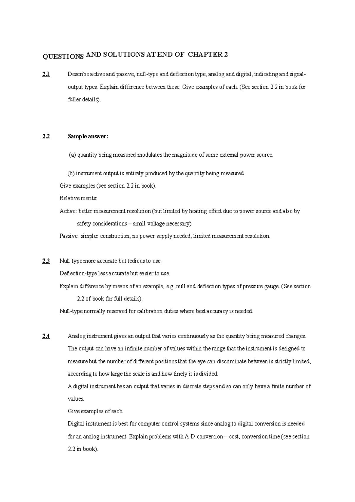 Chapter 2 - Measurement and Instrumentation: Theory & Applications ...