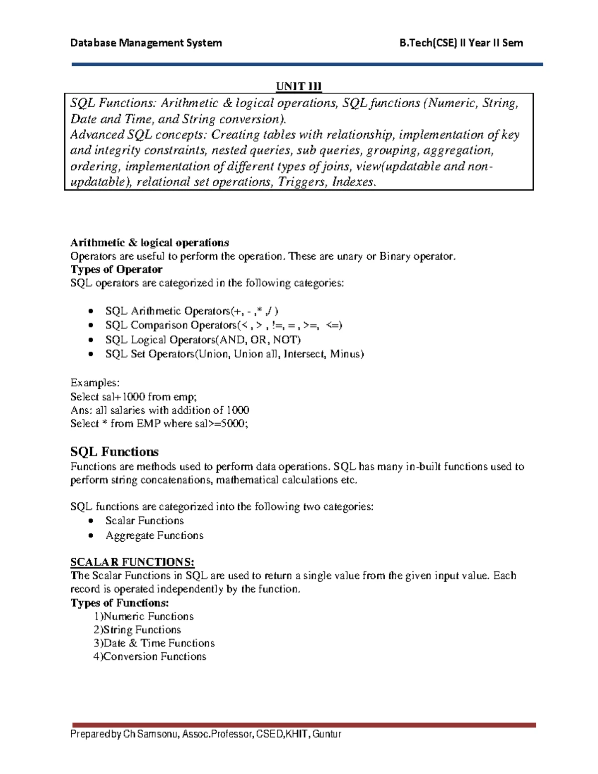 DBMS Unit 4 & 5: Normalization and Functional Dependencies Insights ...