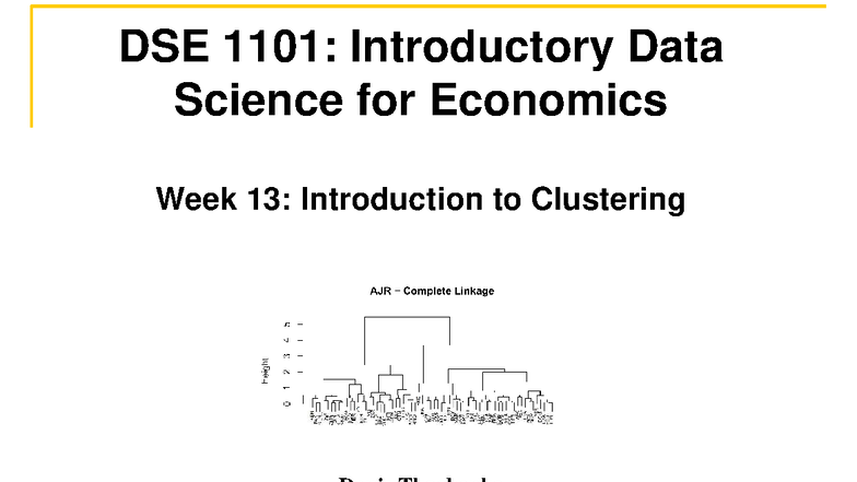 DSE1101 Week13 - lecture notes - DSE 1101: Introductory Data Science ...