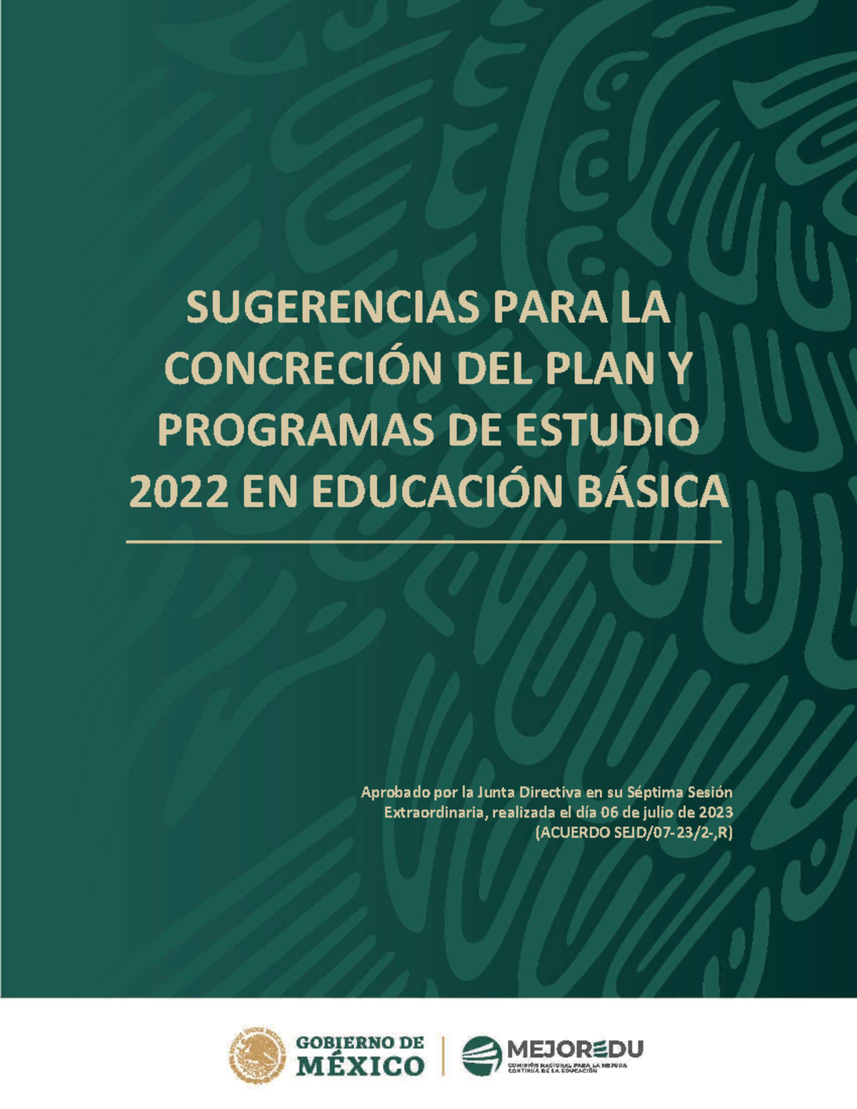 Sugerencias para la Mejora de los Planes y Programas de Estudio 2022 en ...