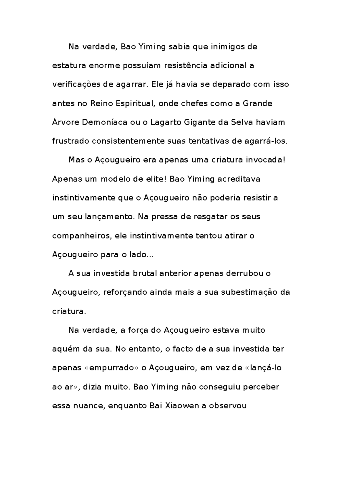 Análise da Batalha de Bao Yiming contra o Açougueiro - N Smqp P ...