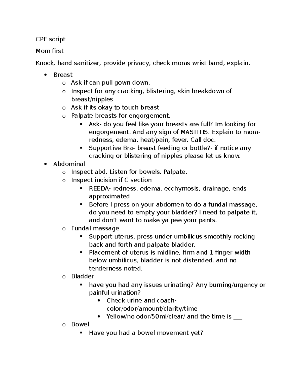 cpe-script-maternal-and-newborn-assessment-guidelines-studocu