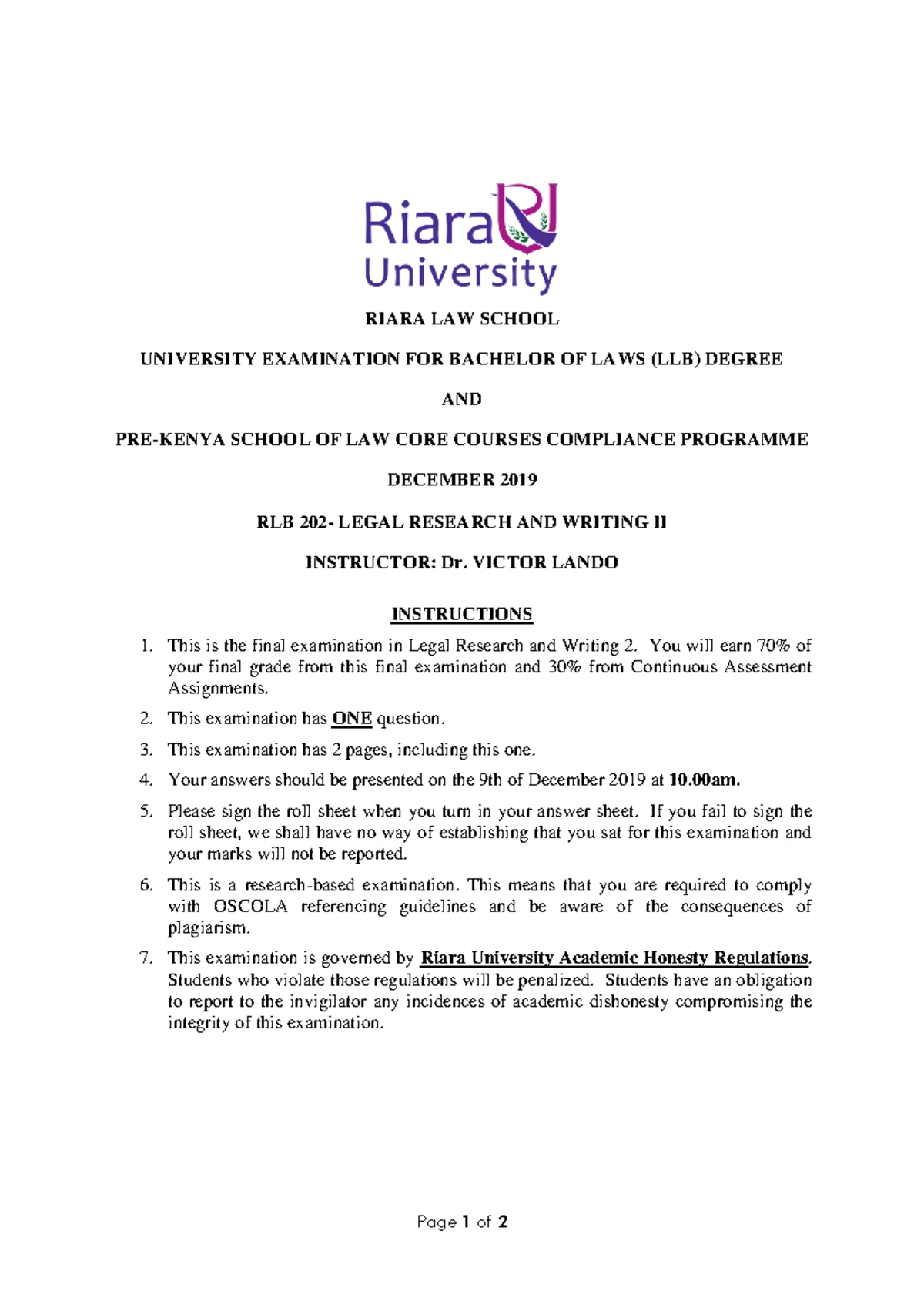 Discharge of Charge Form LRA-58 under Land Registration Act - Studocu