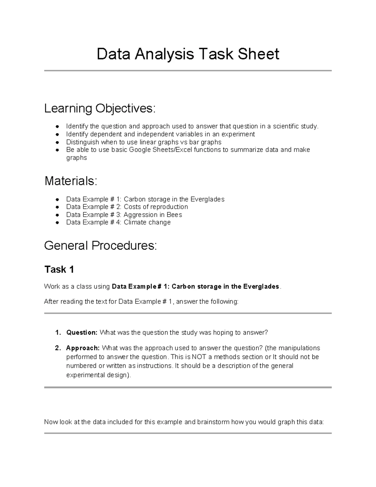 Osmosis & Diffusion Lab Report (Bio 101) - Task Sheet - Studocu