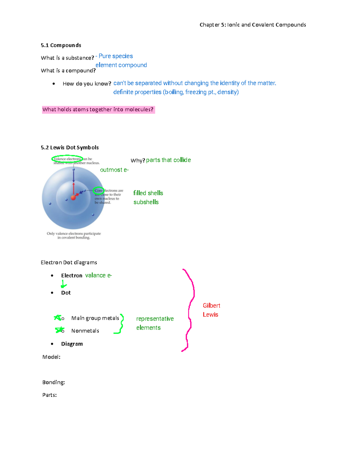 Chapter 5: Ionic and Covalent Compounds Overview and Naming Techniques ...