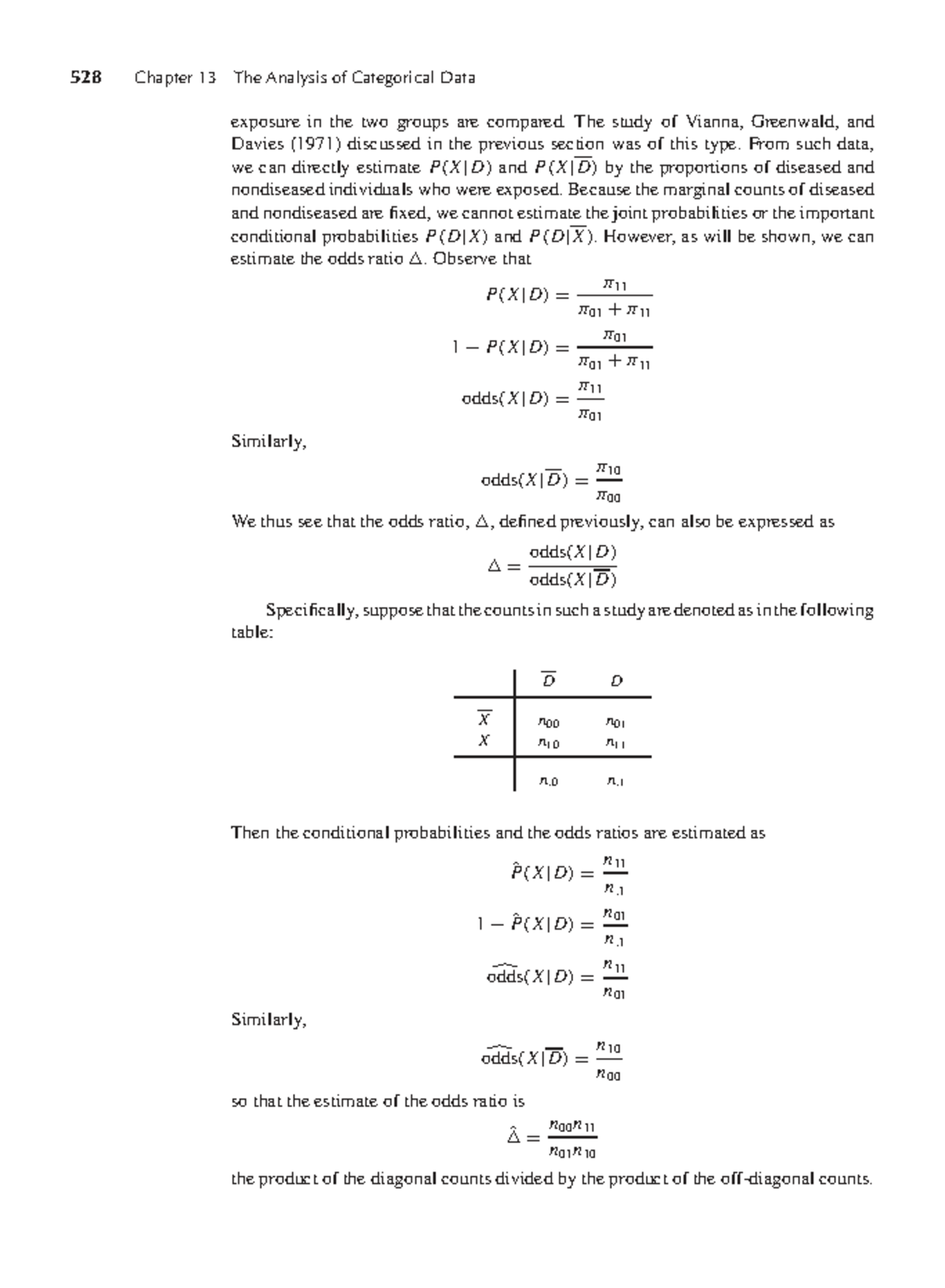 528 Chapter 13: Analysis of Categorical Data in Two Groups - Studocu