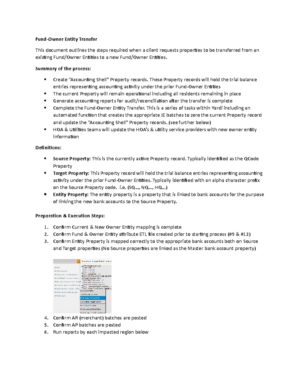Fund-Owner Entity Transfer Procedures: Securitization Steps Explained ...