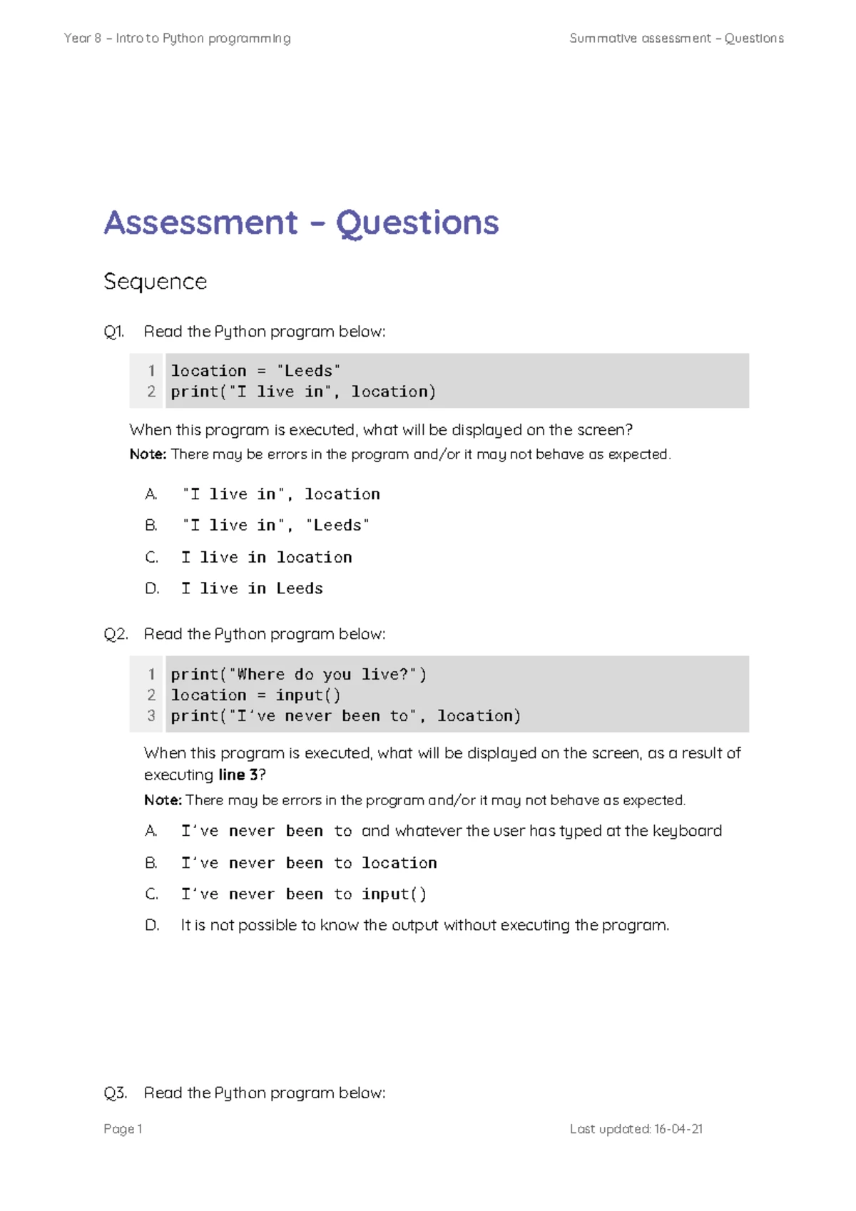 Inventory Management System Project: Python Implementation Guide - Studocu