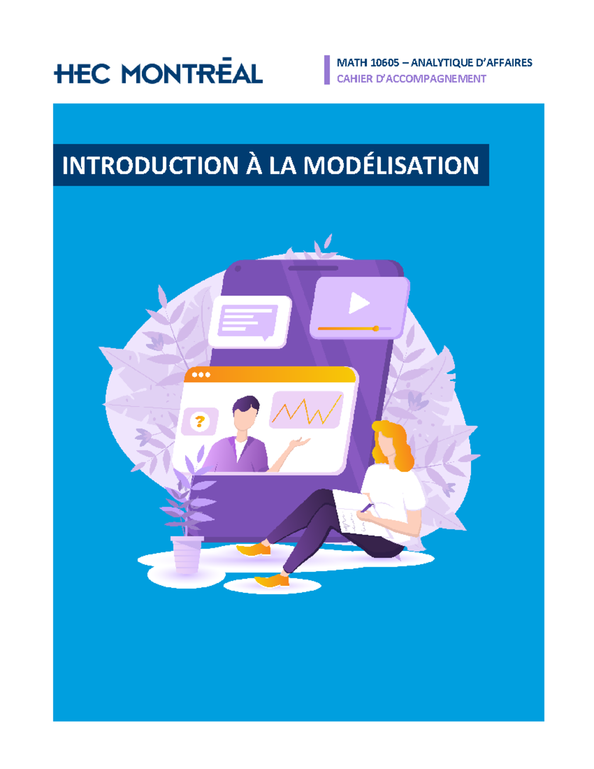MATH 10605 Cahier de Notes sur la Modélisation Mathématique - Studocu