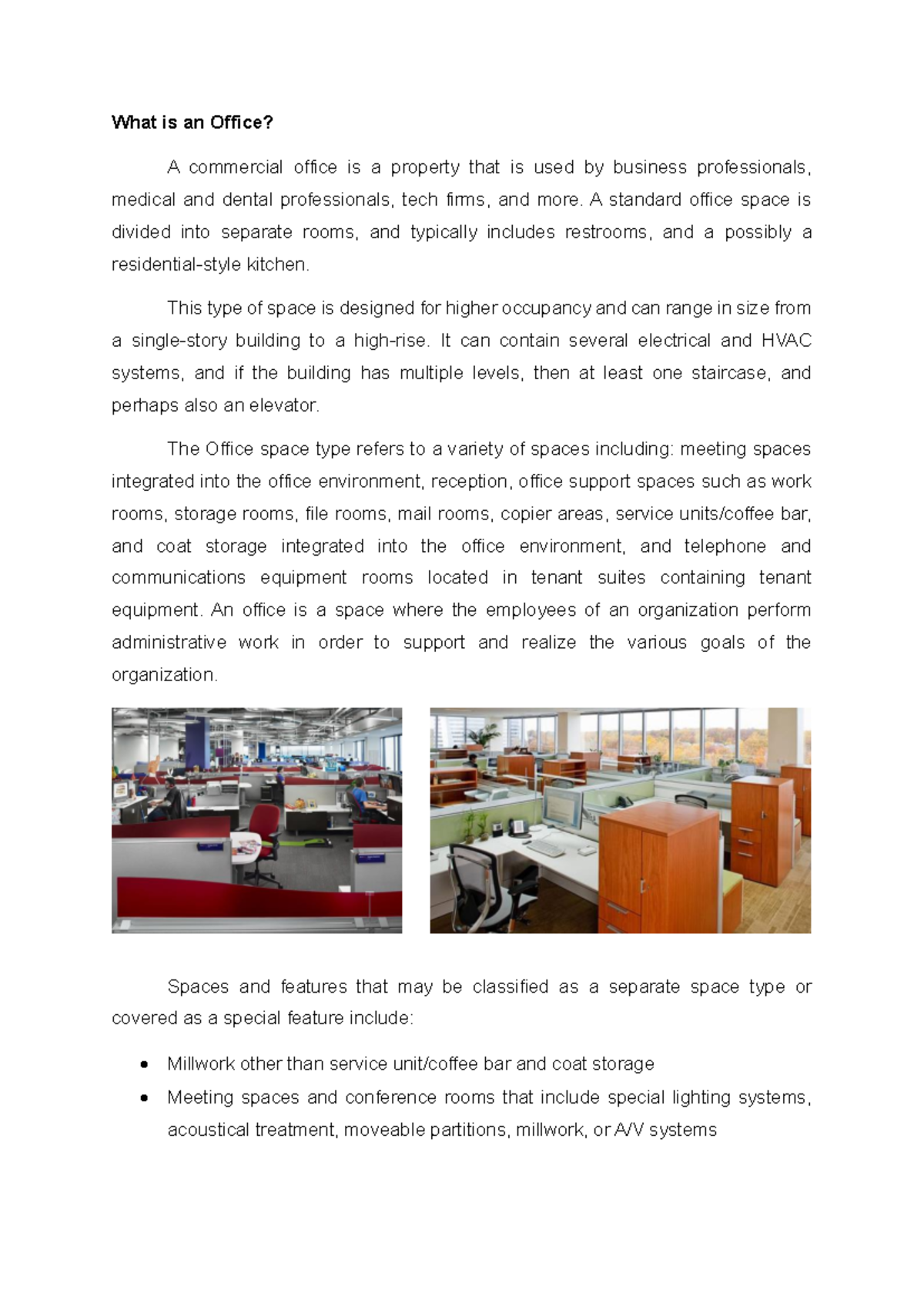 Office Space Requirements and Commercial Building Design - BT3 Guide ...