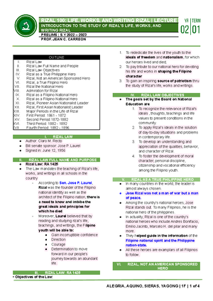 Chapter 7 Rizal - Chapter 7: Formal Search for Knowledge at Ateneo ...