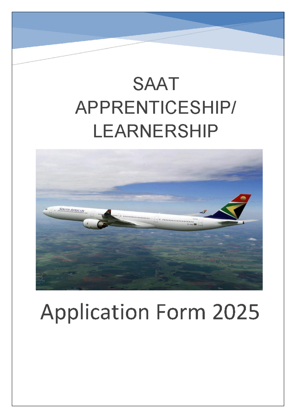 SAAT 2025 Apprenticeship Application Form & Requirements - Studocu