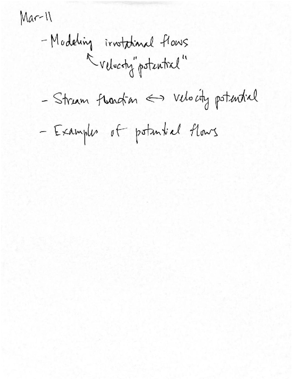 New Approaches in Revolutionary Theory LST 301 Class Notes Modeling