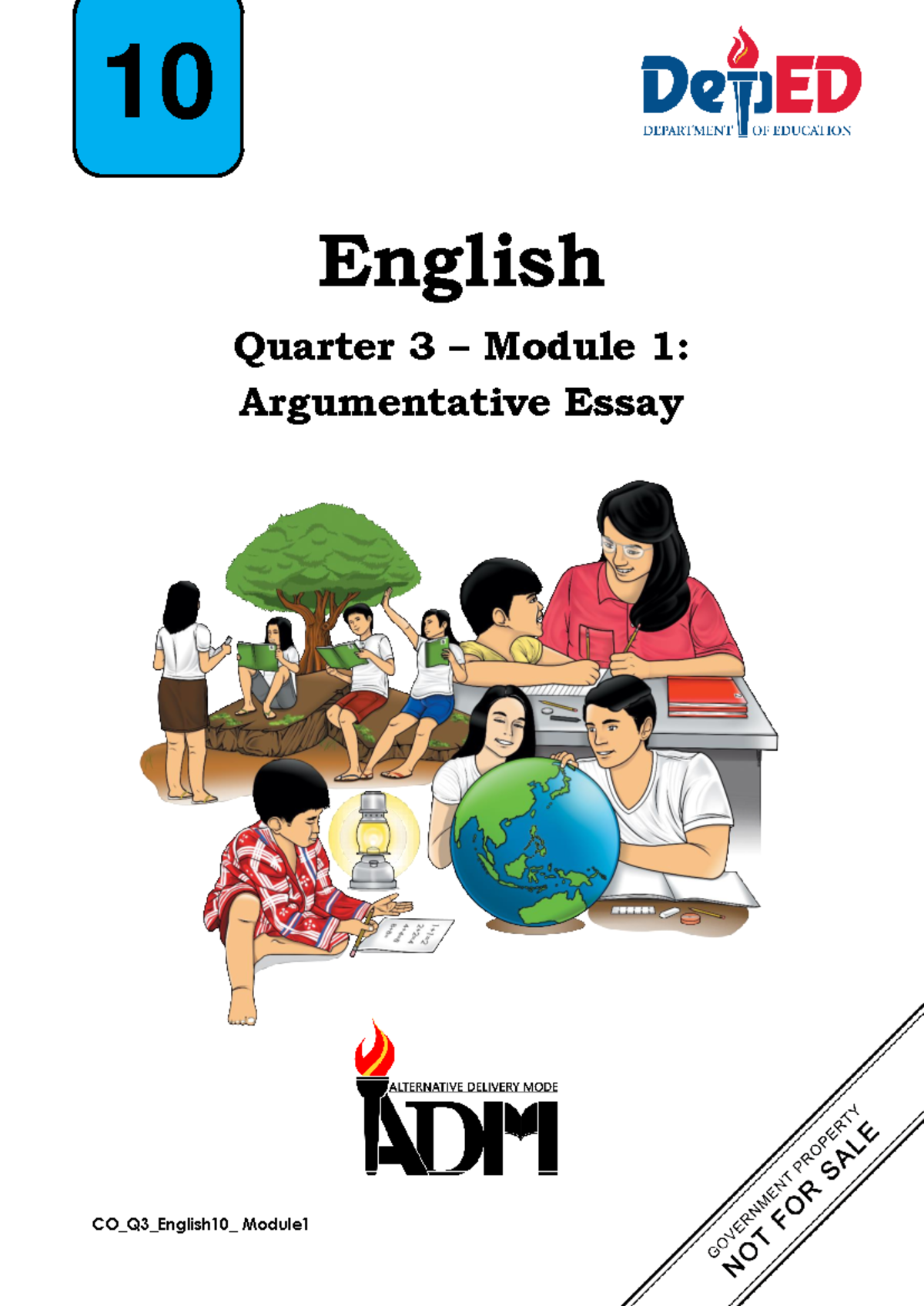 ENG10-Q3- Module 1: Writing an Effective Argumentative Essay - Studocu