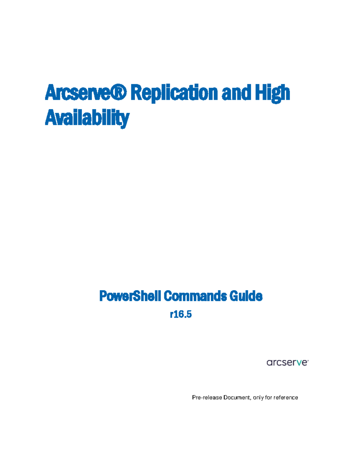 Arcserve RHA PowerShell Commands Guide: Understanding Key Functions ...