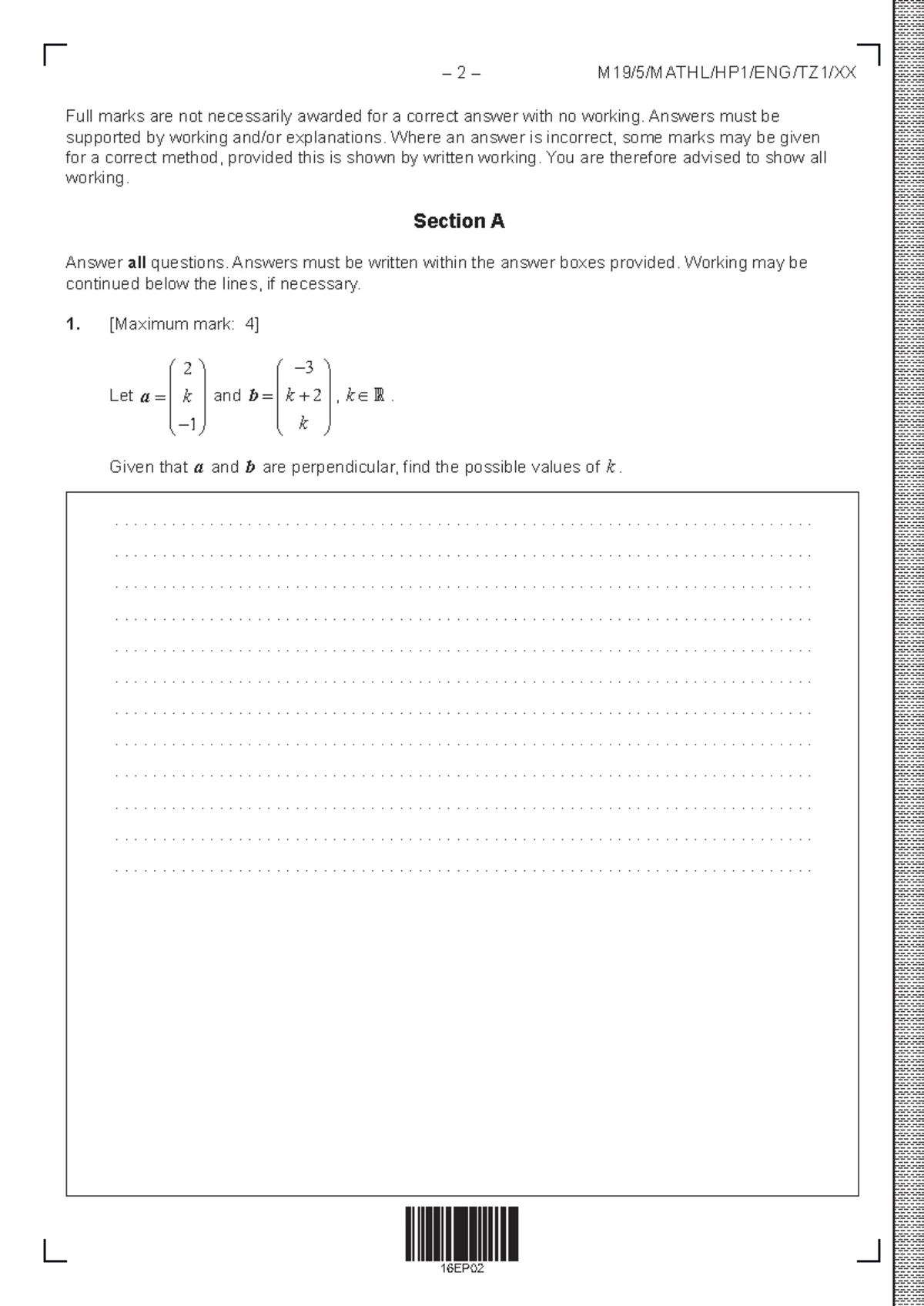 Mathematics Formula Booklet SL/HL for Diploma Programme (IB DP) - Studocu